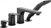 KFA Mokait Black bateria wannowa 4-otworowa czarna 553521081